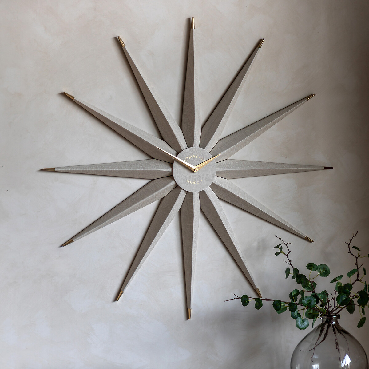 North Star 31" Oversized Wall Clock, THOMAS KENT