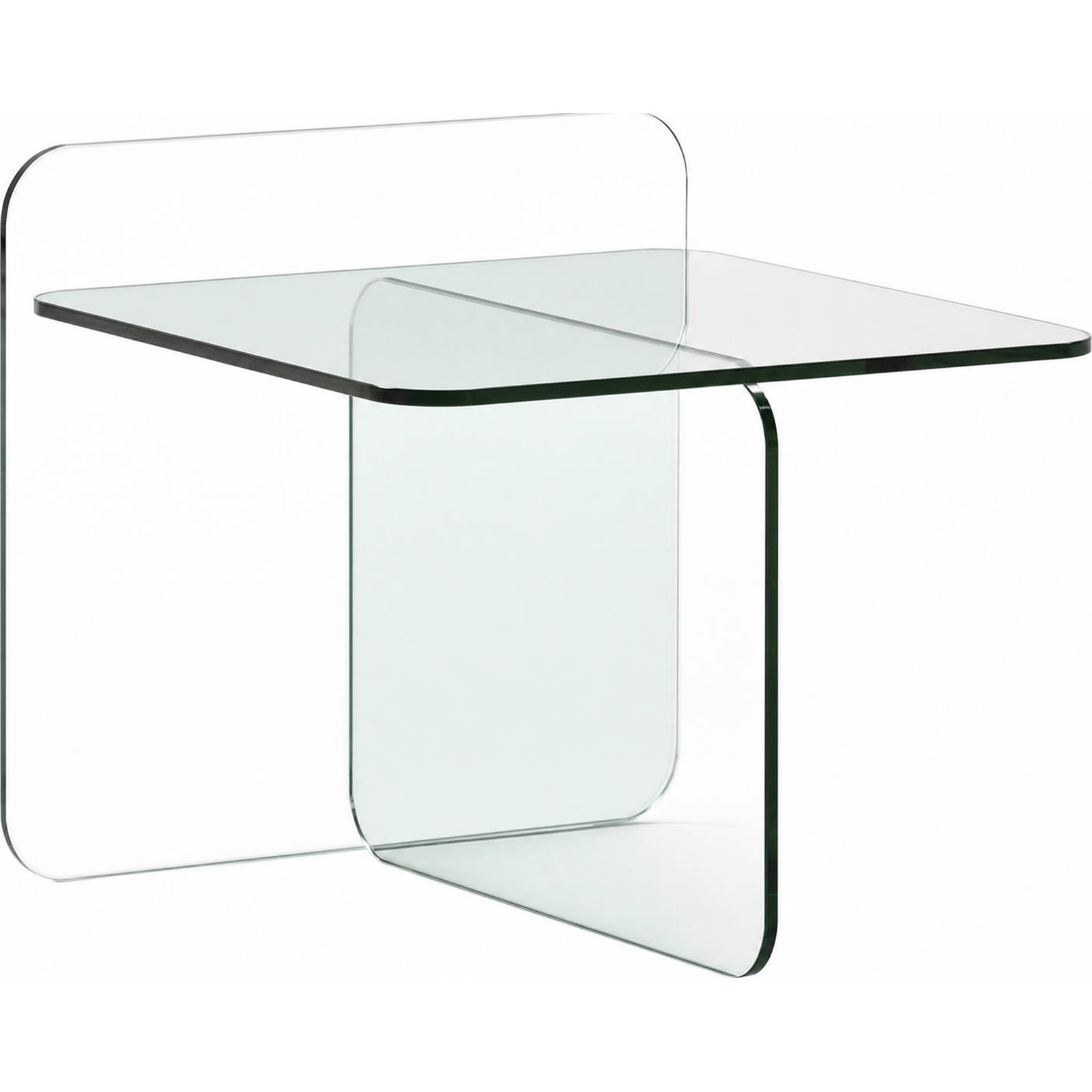 Table de chevet en verre, RECOLLECTION