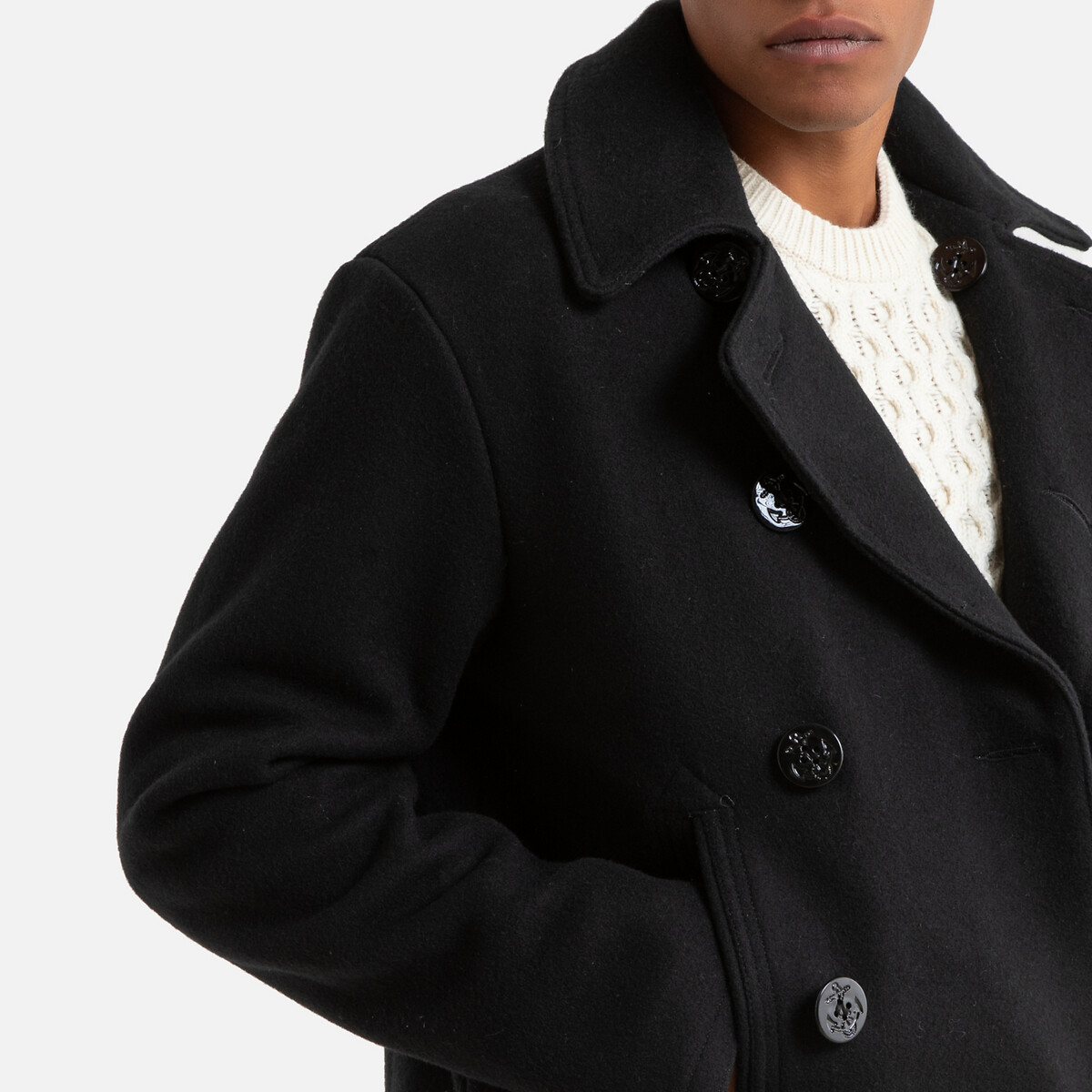 xxl emerson wool coat