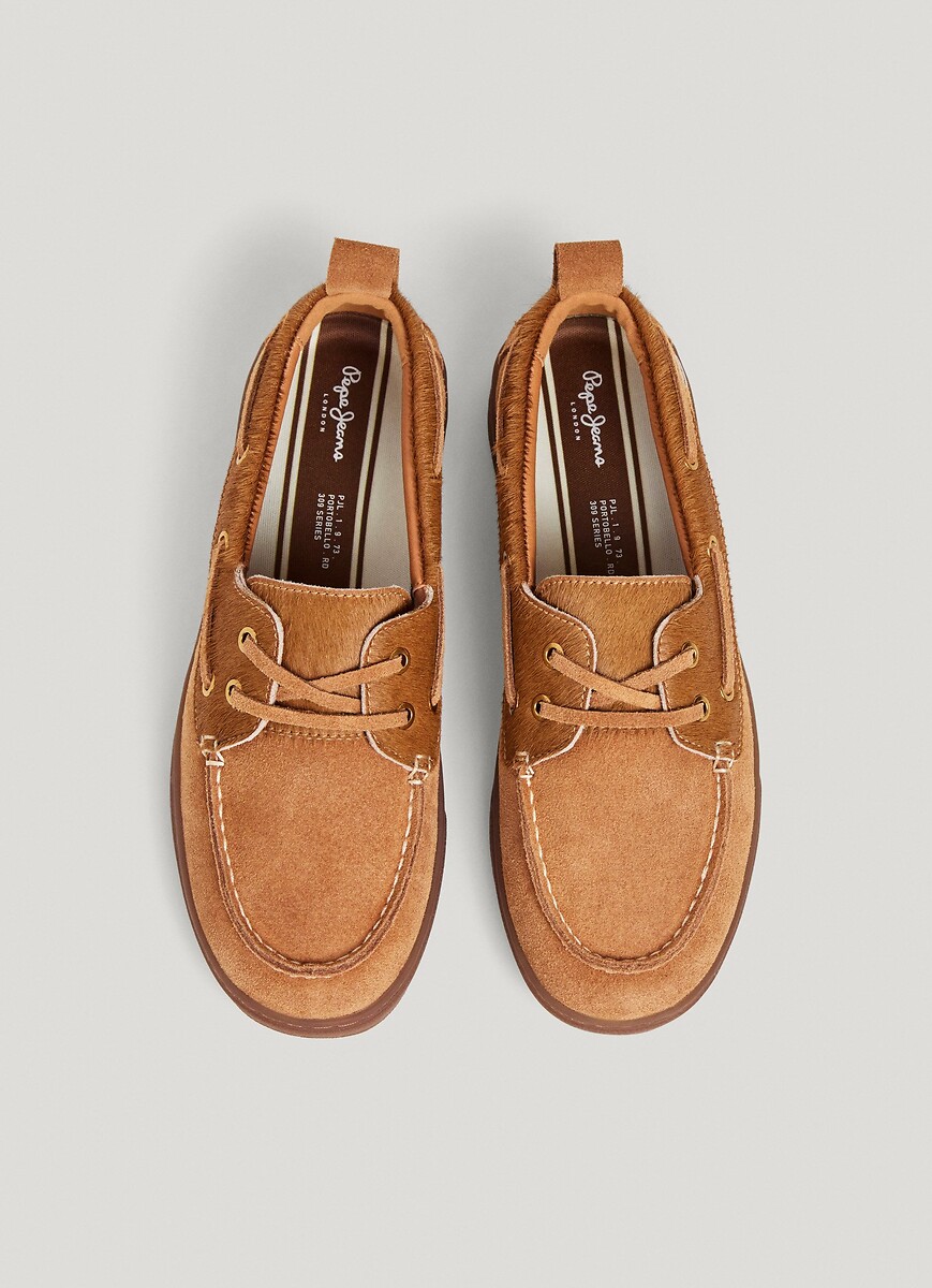 Pepe Jeans Mocasines de cuero, Ball Wild — photo 6