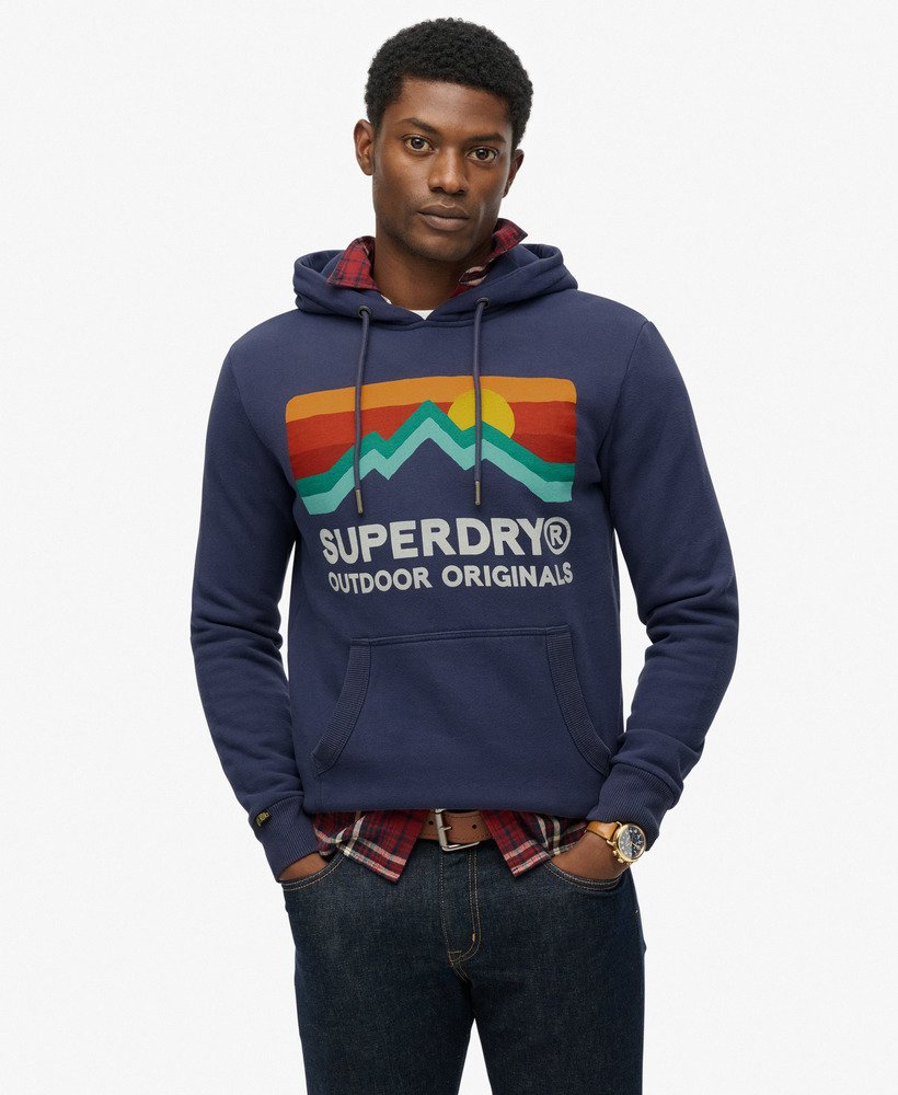 Sweat à capuche Great Outdoors Coupe décontractée, SUPERDRY