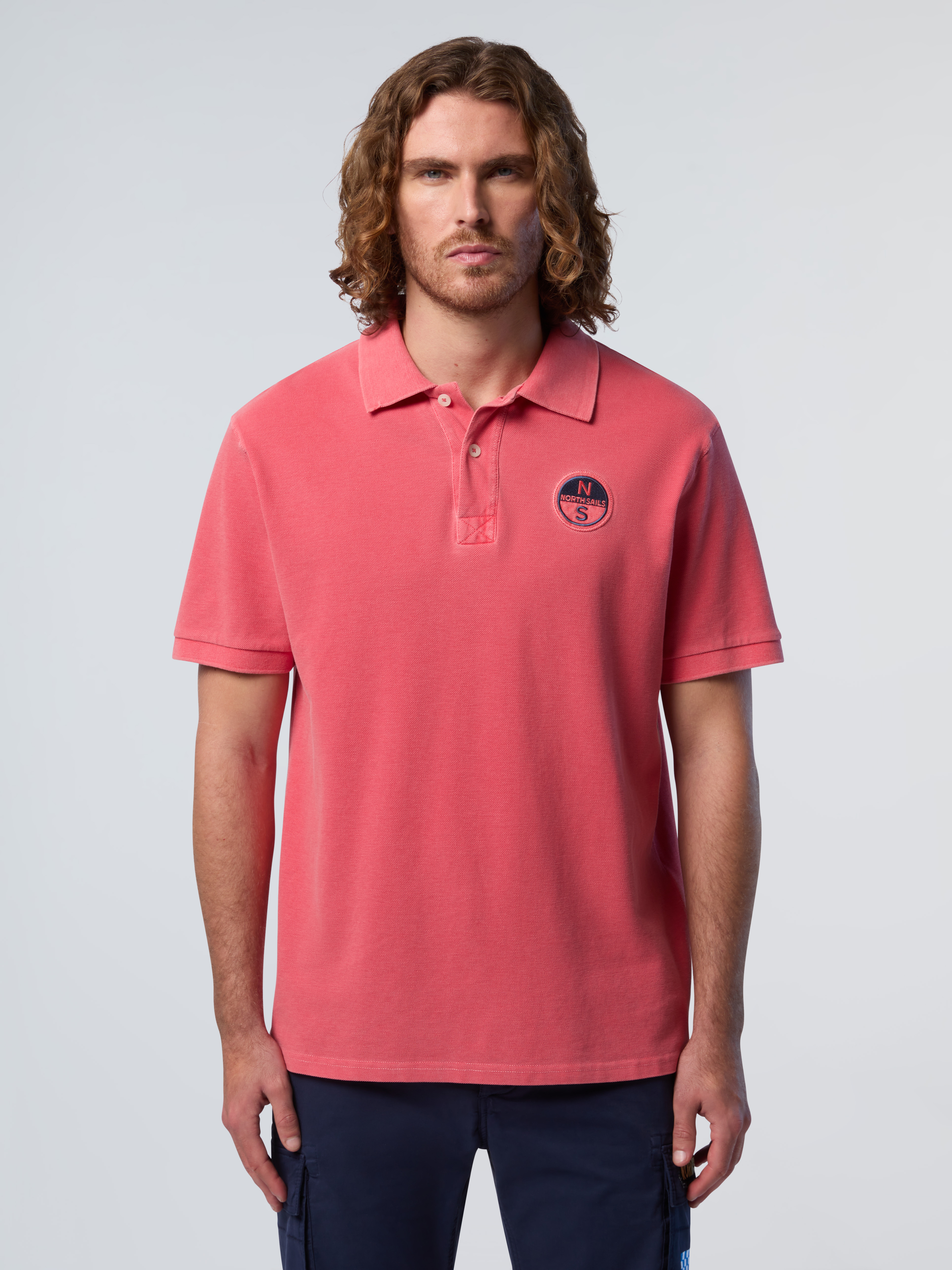 Polo avec finition teinte pigmentée, NORTH SAILS