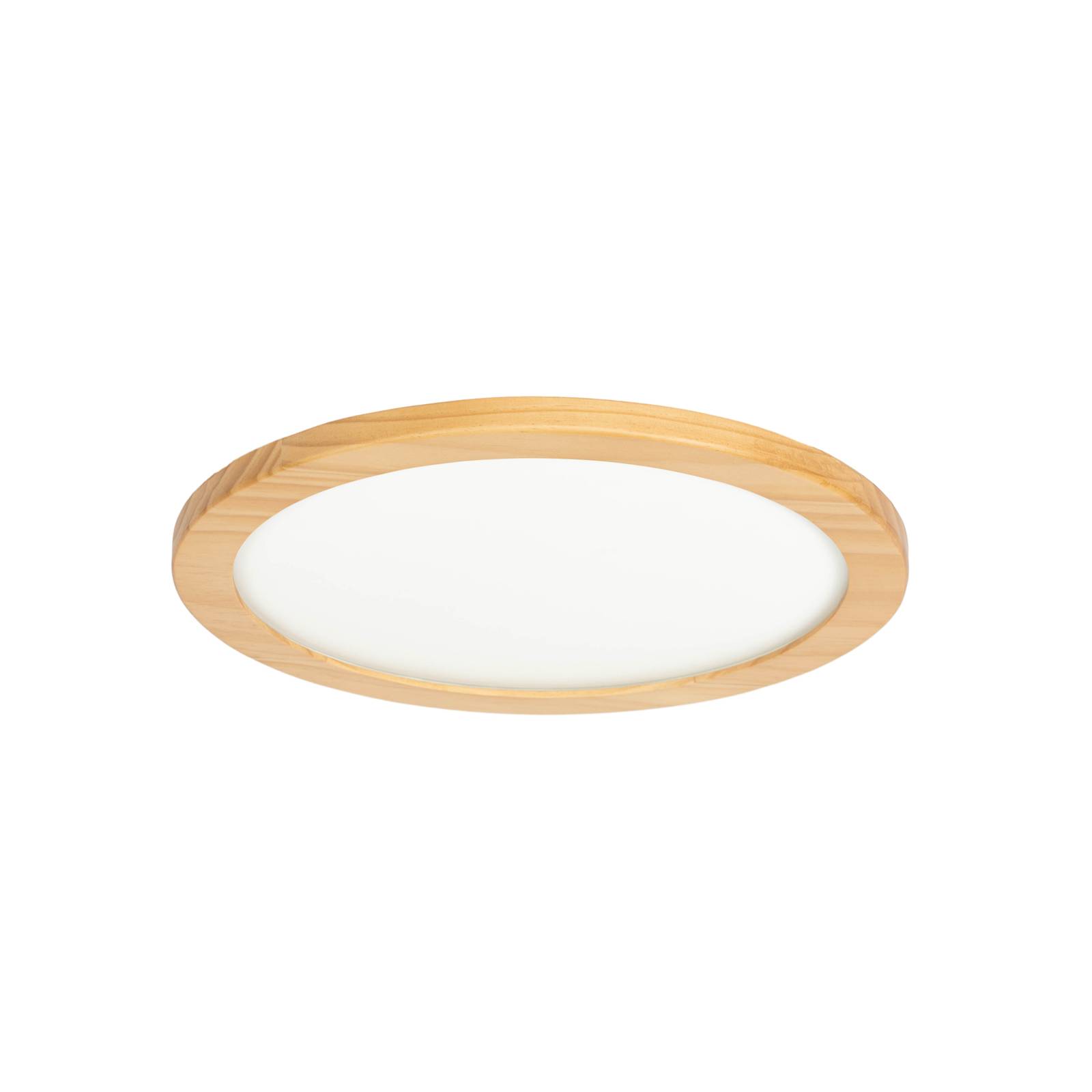 Plafonnier en bois traditionnelLED, Joren, LUCANDE