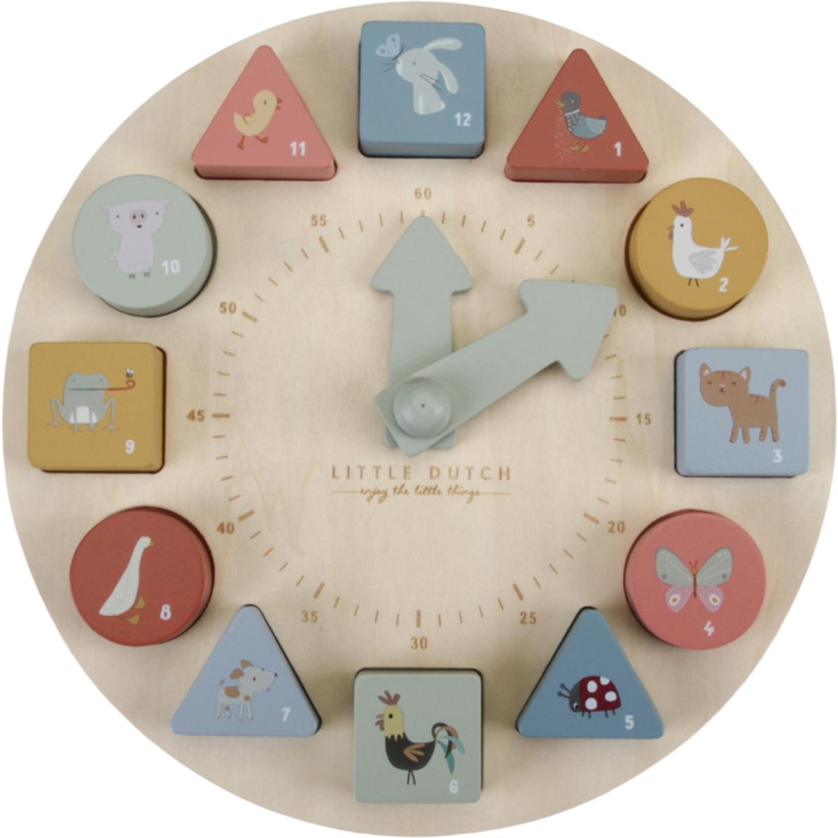 Puzzle horloge, LITTLE DUTCH