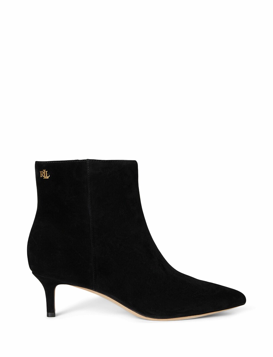 Bottines kitten-heel en cuir suède Mckay
