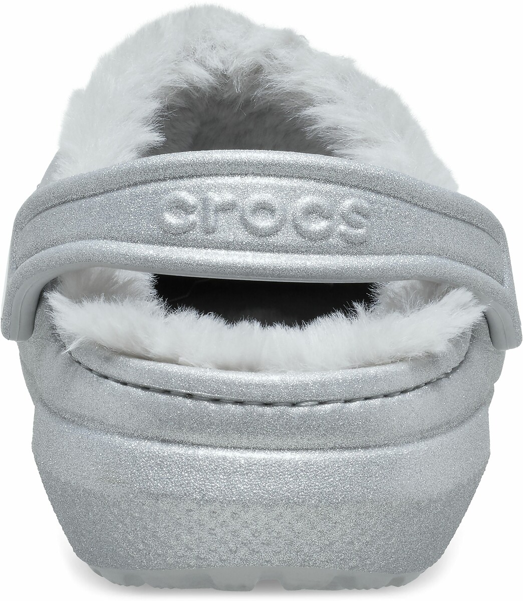 Crocs Zuecos Classic Fuzz Glitter — photo 4