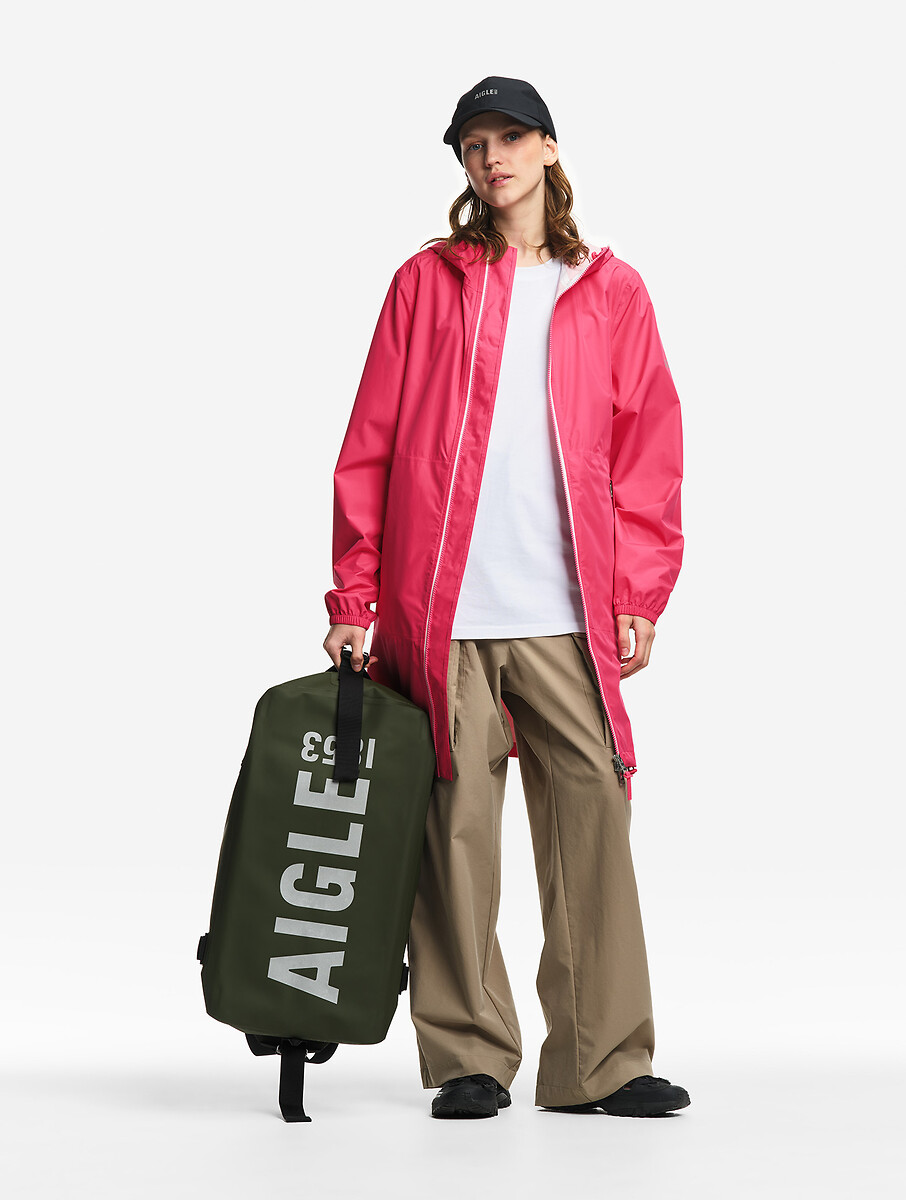 Parka mi-longue imperméable, compactable, AIGLE