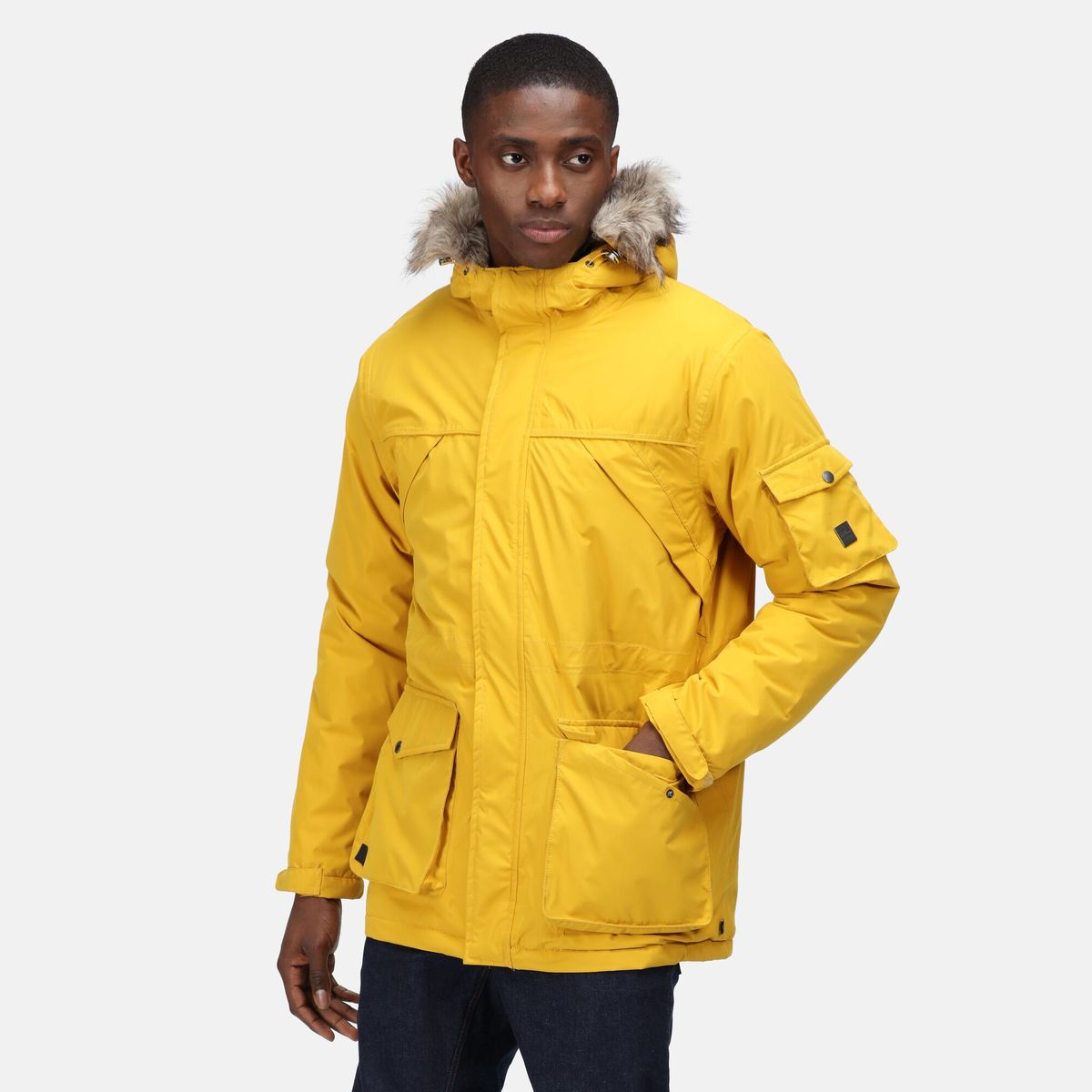 Parka jaune homme La Redoute