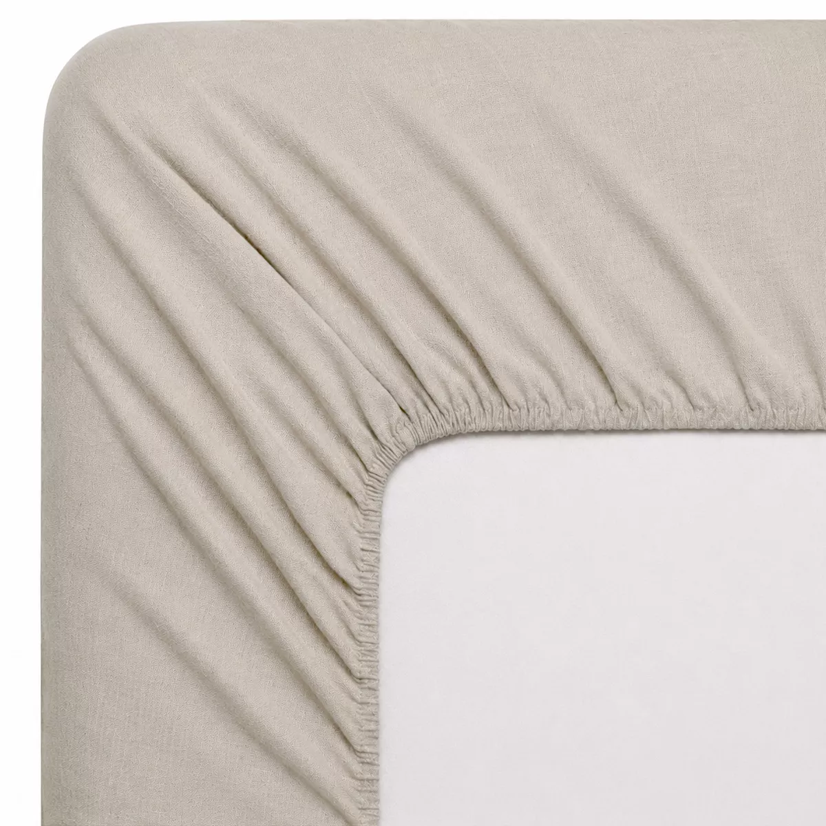 Drap housse b35 pur coton lavé CHAMBRAY, GARNIER THIEBAUT