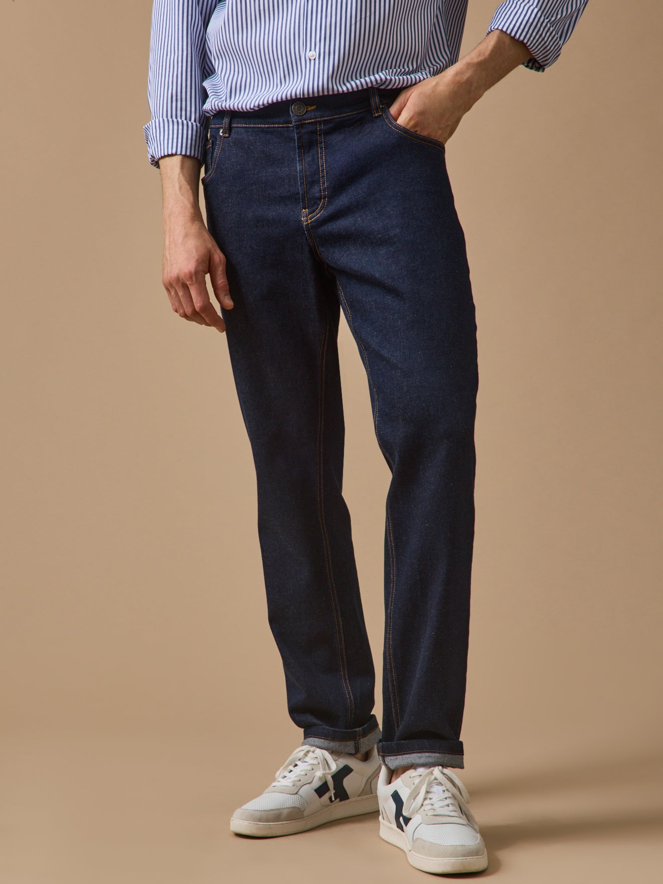 Jean regular coton biologique, CYRILLUS