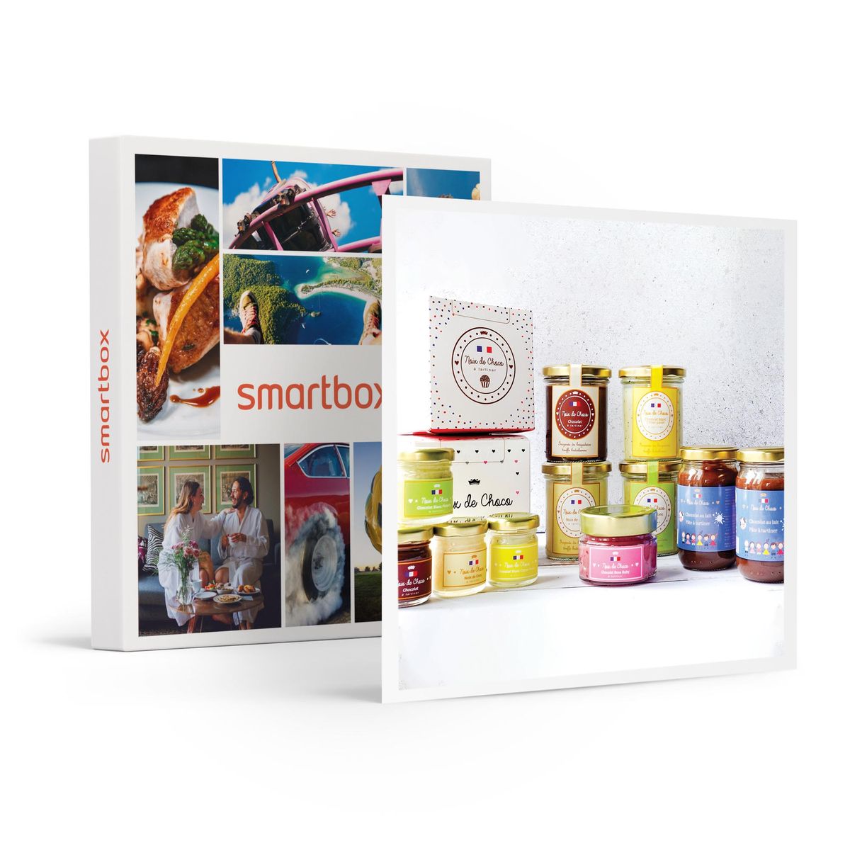 Coffret des amoureux composé de thé parfumé et de confitures artisanales -  smartbox - coffret cadeau sport et aventure Smartbox