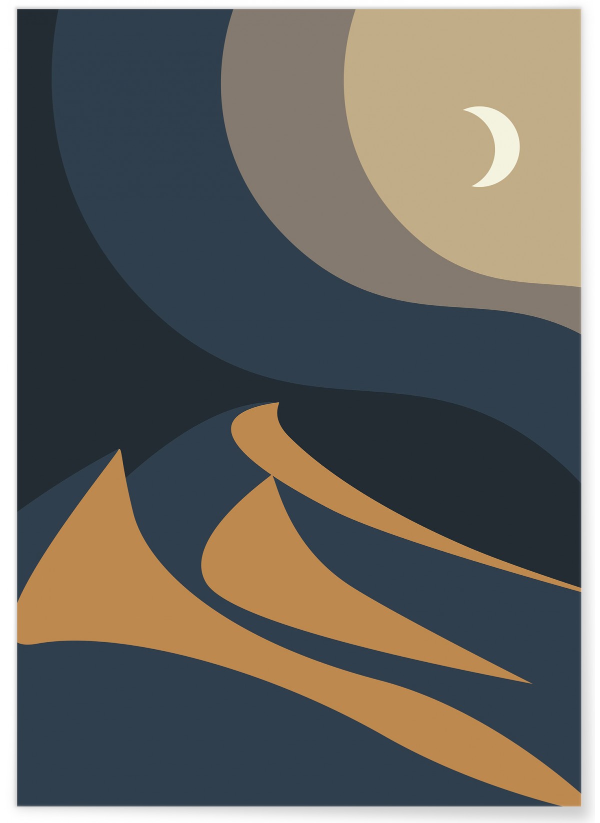 Affiche Abstract Landscape 2, L'AFFICHERIE