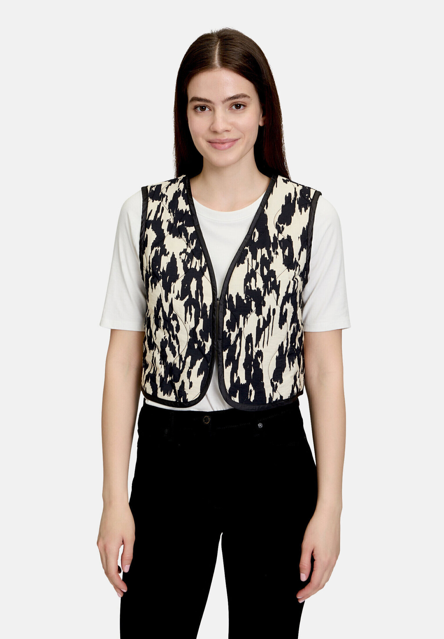 Gilet réversible sans manches, BETTY BARCLAY
