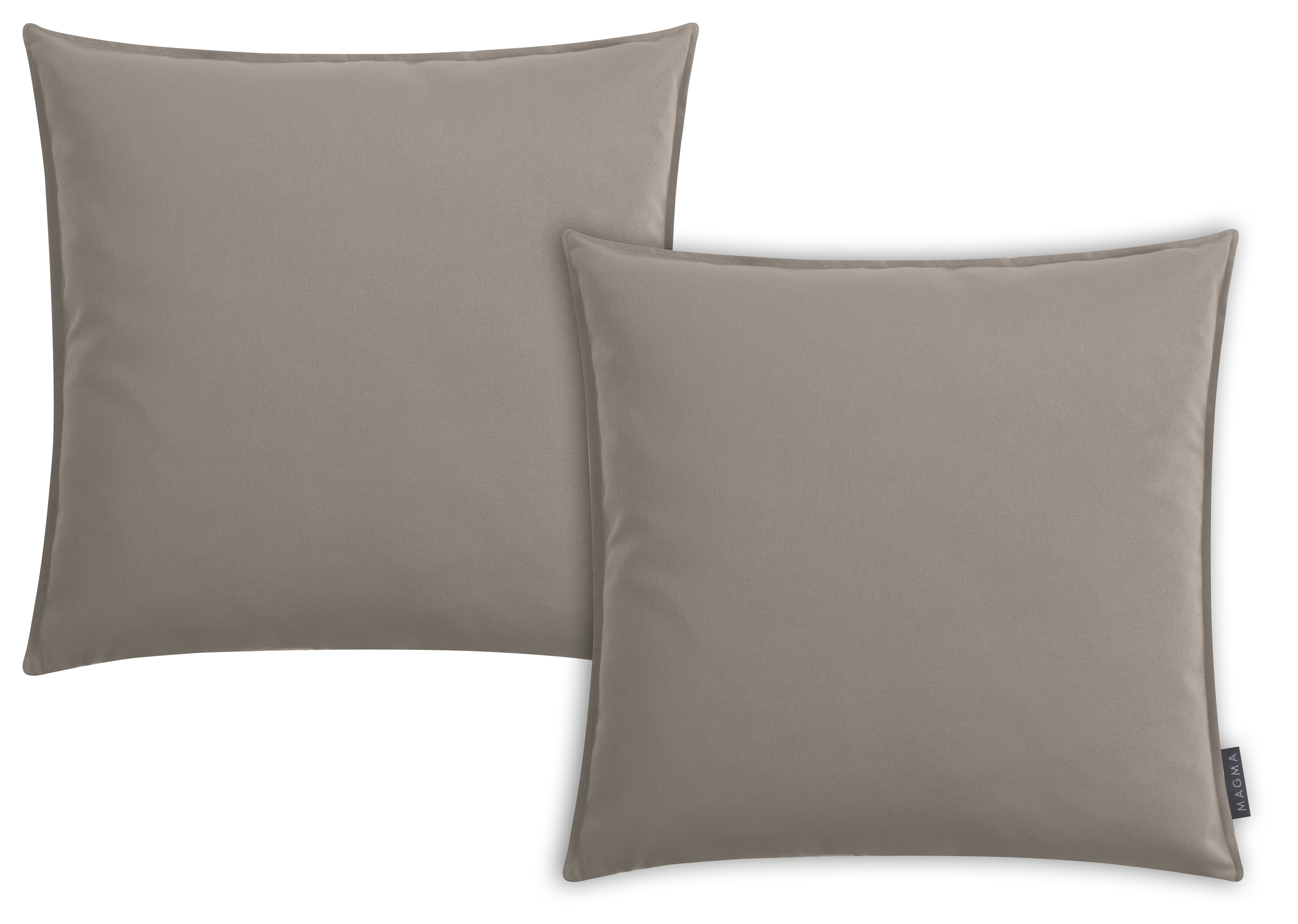 Housses de coussin bord cousu KOS - Lot de 2, MAGMA HEIMTEX