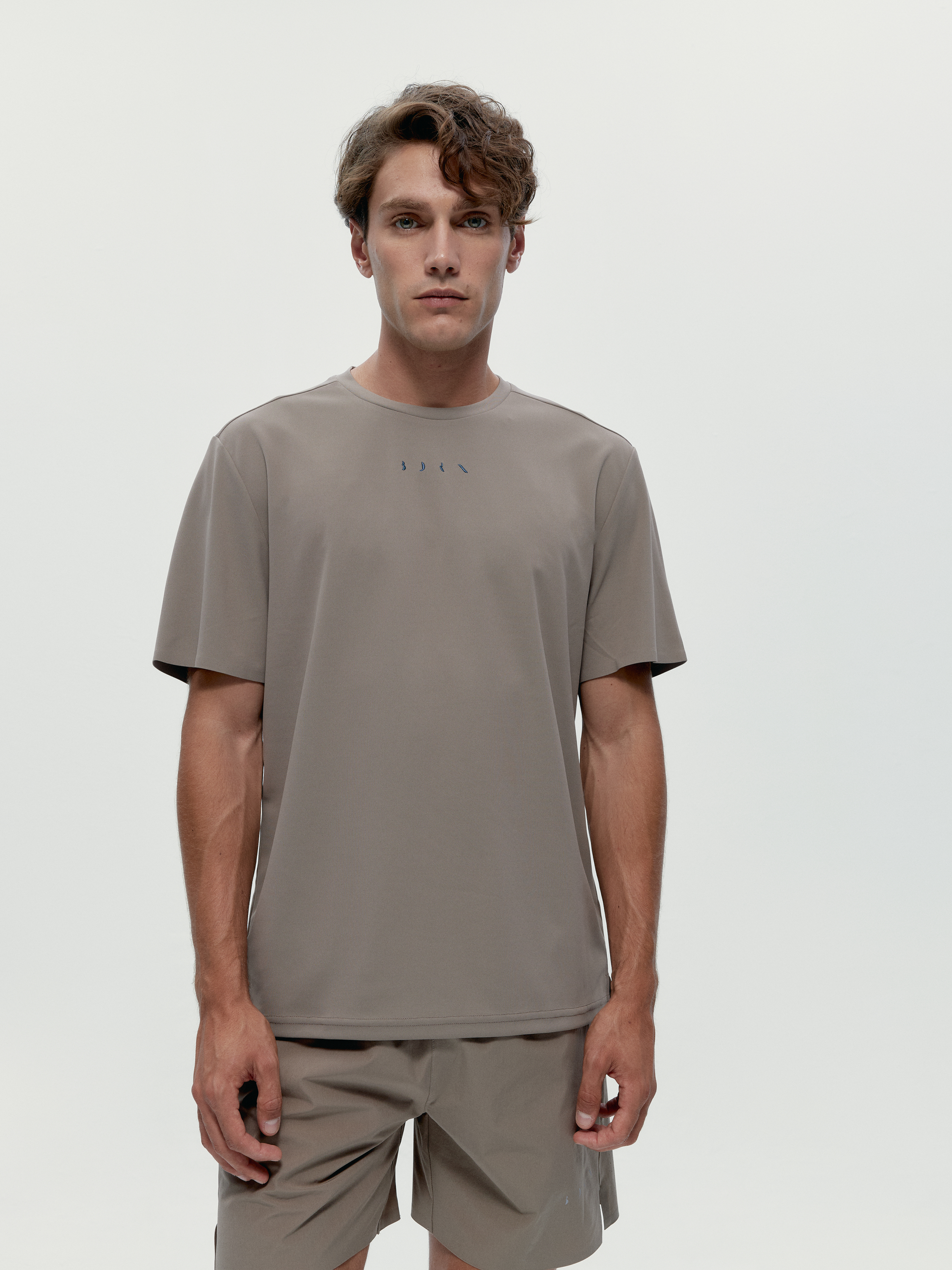 T-shirt de sport homme Dan Manches courtes finition thermosoudée, BORN