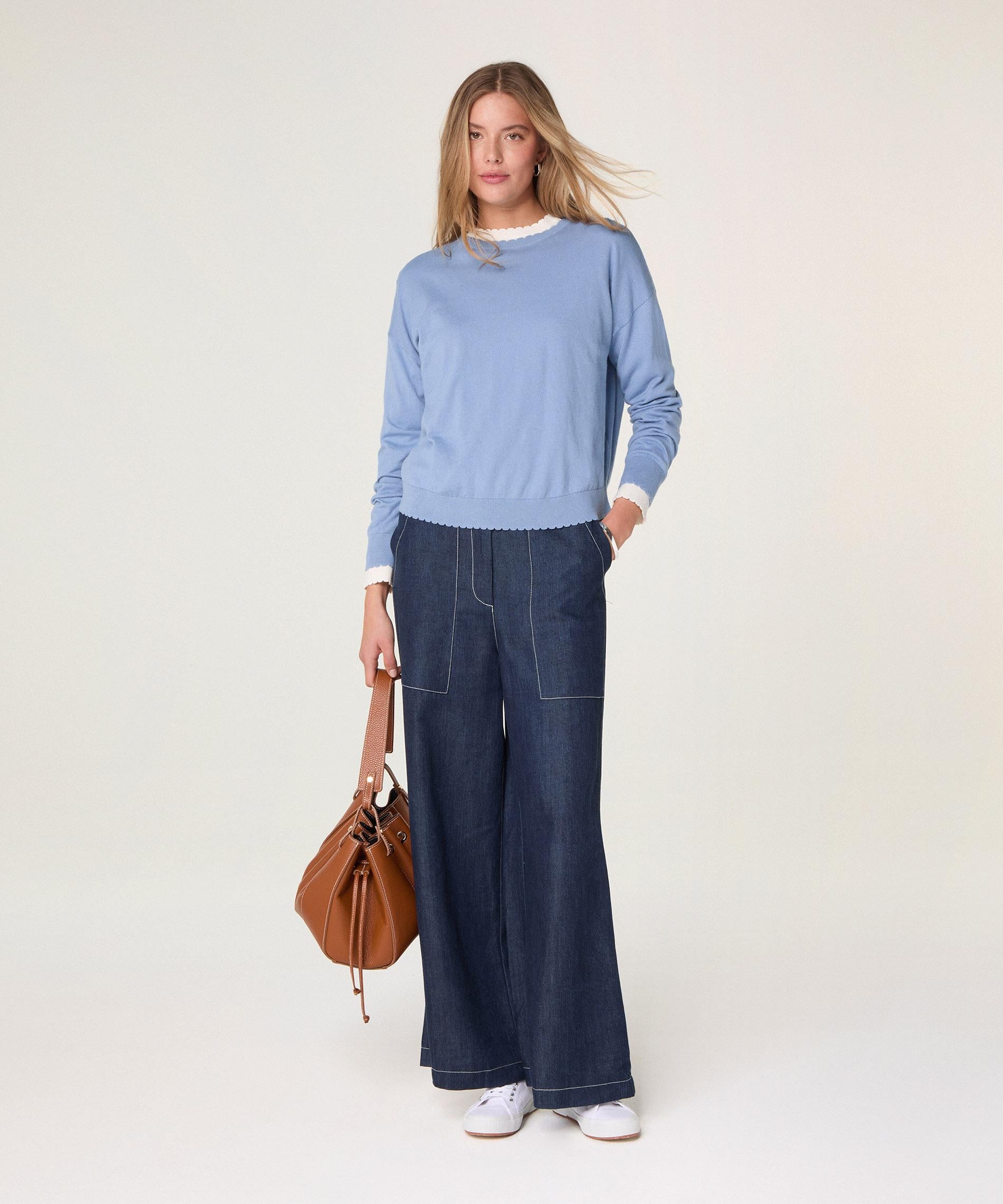 Pull col rond, RODIER