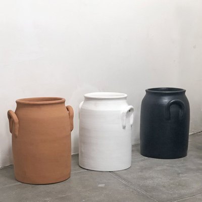 Vase en terre cuite avec anses DECOCLICO