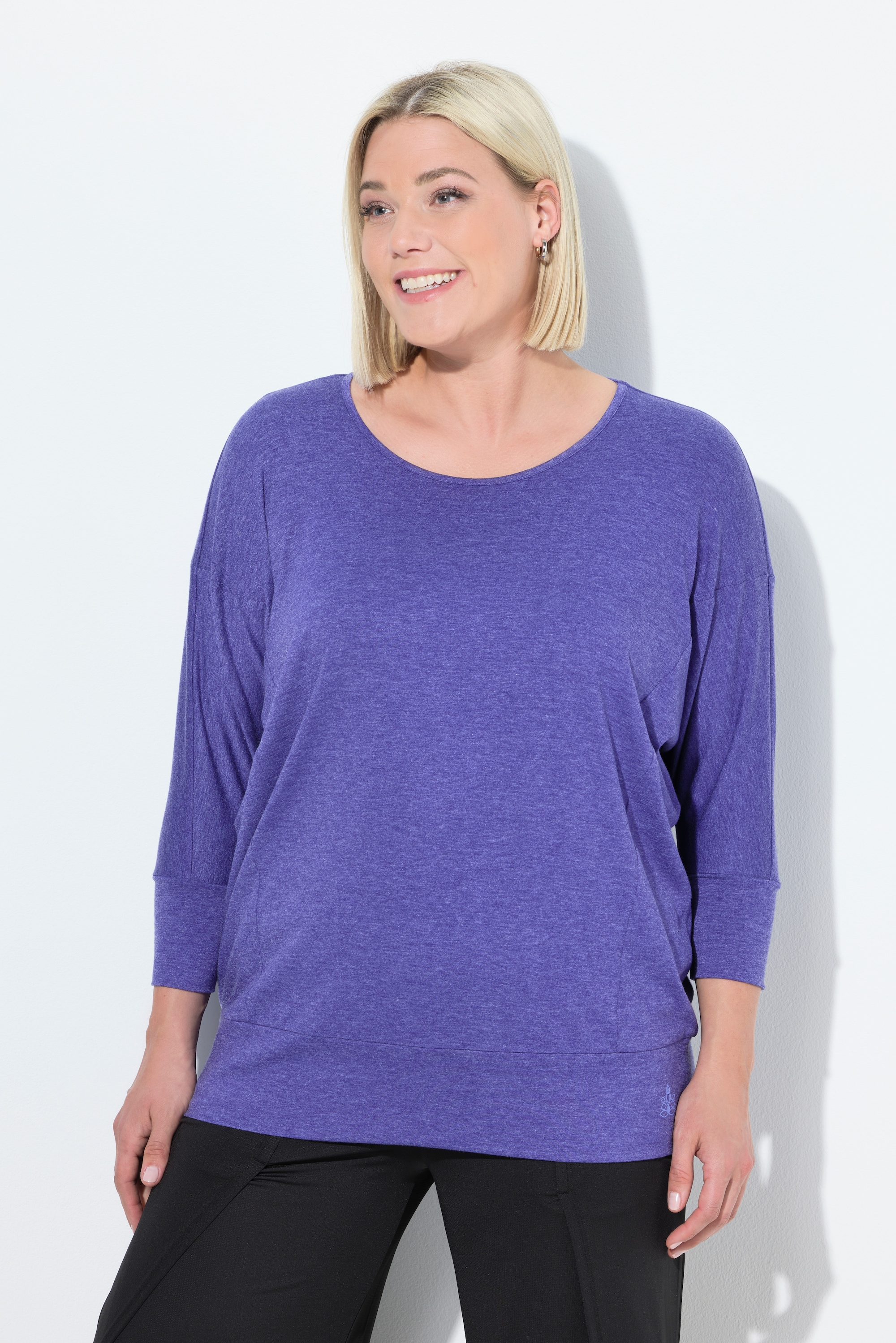 T-shirt de sport oversize, encolure bateau, ULLA POPKEN