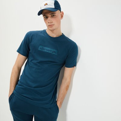 Carpinone Cotton T-Shirt with Short Sleeves ELLESSE