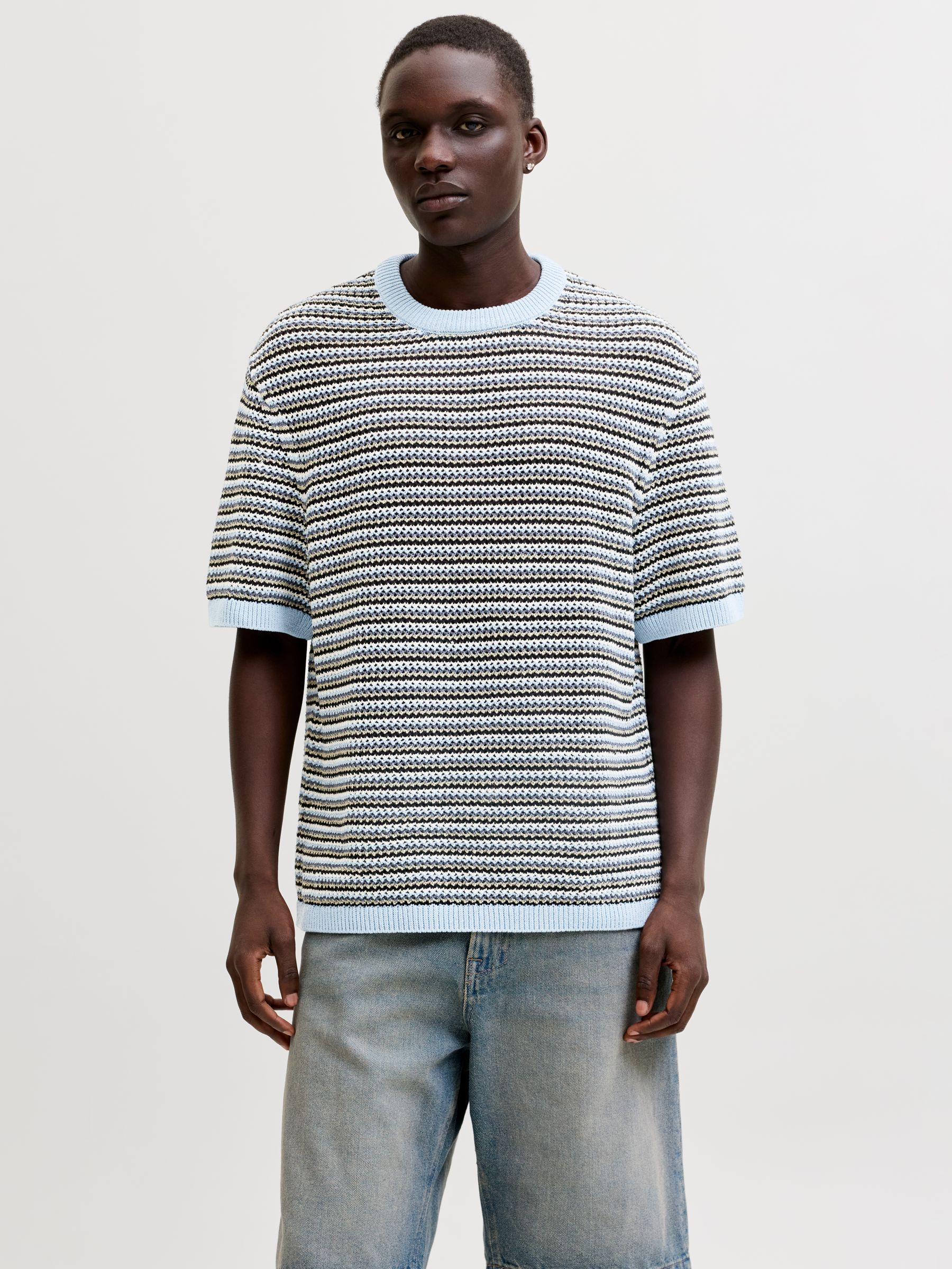 T-Shirt En Maille, JACK & JONES