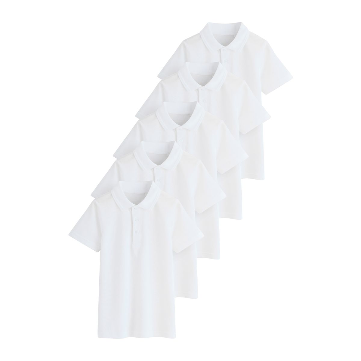 Chemise d’école slim lot de 5, NEXT