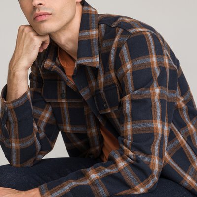 Checked Flannel Shacket LA REDOUTE COLLECTIONS
