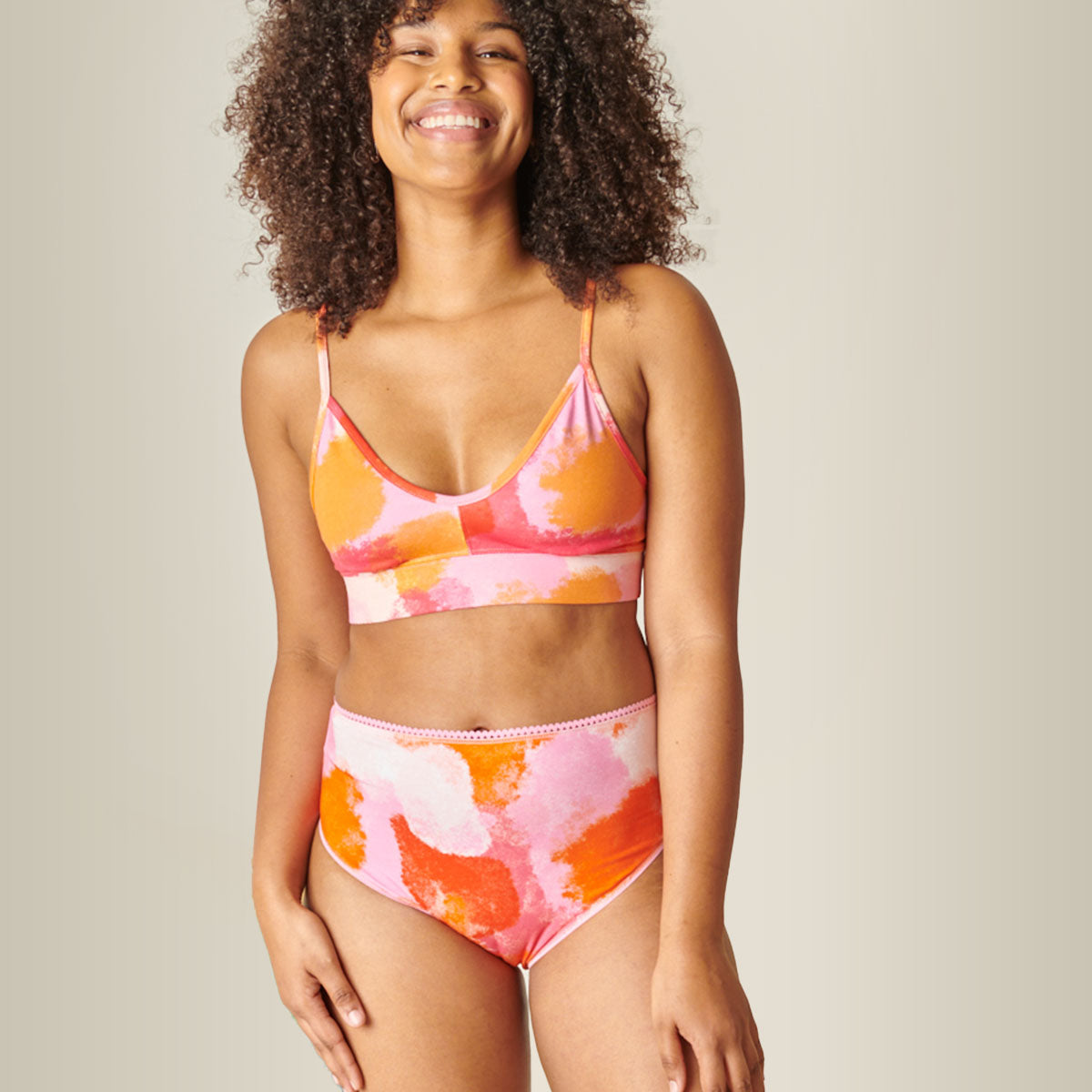 Culotte coton taille haute IMPRIMÉE, WE ARE JOLIES