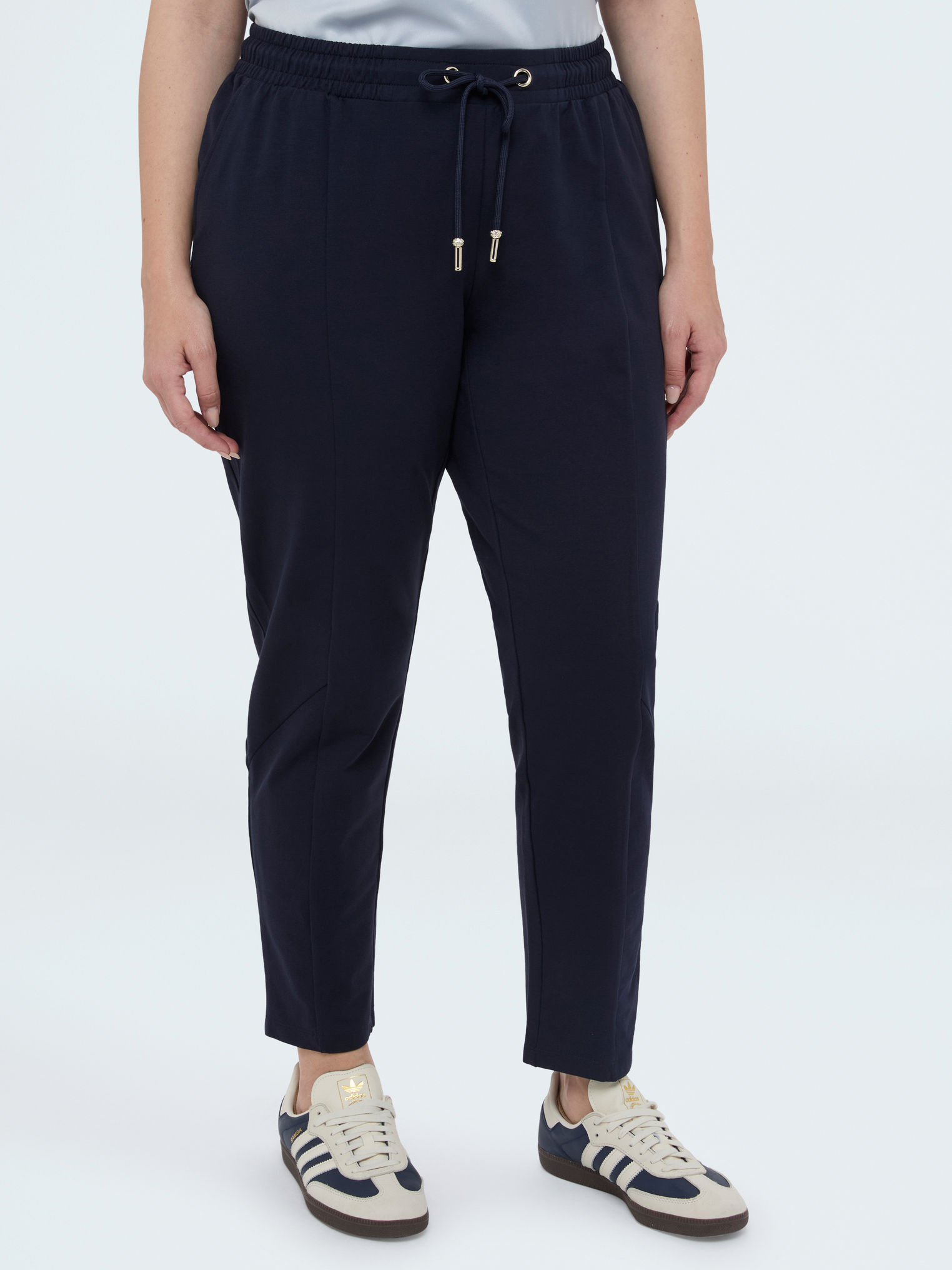 Pantalon de jogging en molleton avec cordon de serrage, FIORELLA RUBINO