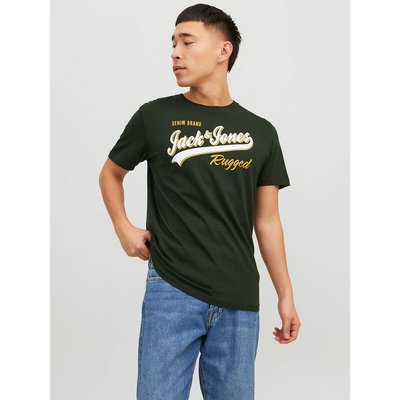 T-Shirt Jjelogo, runder Ausschnitt JACK & JONES