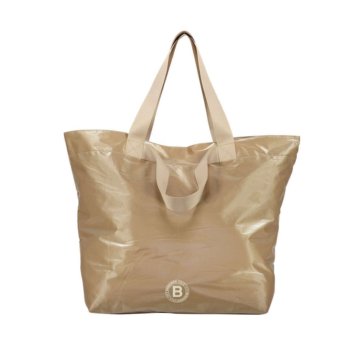 Sac en polyester shiny shopping bag or Bensimon La Redoute