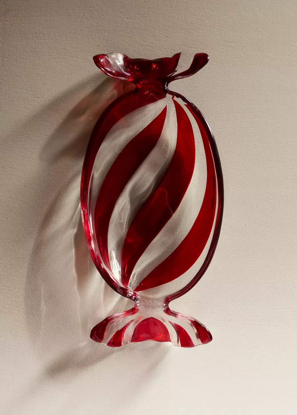 Plat en verre en forme de bonbon, MANGO HOME