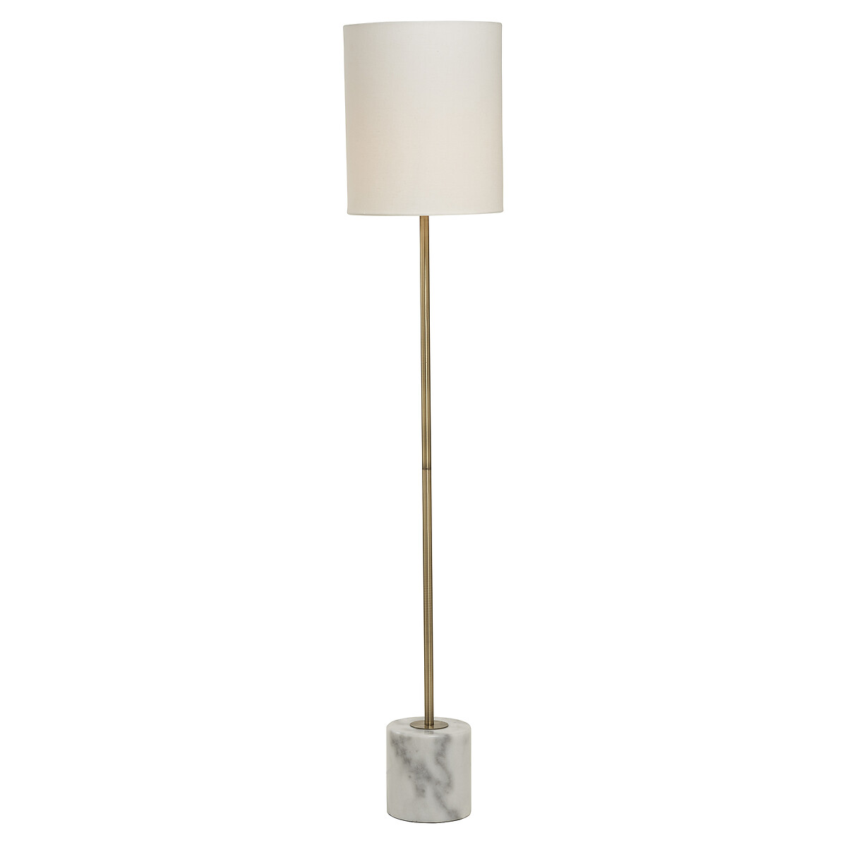 Antique Brasarble Base Floor Lamp Brass So Home La Redoute Marble Base Floor Lamp Antique Brass, Antique Brass Floor Lamp With Marble Table