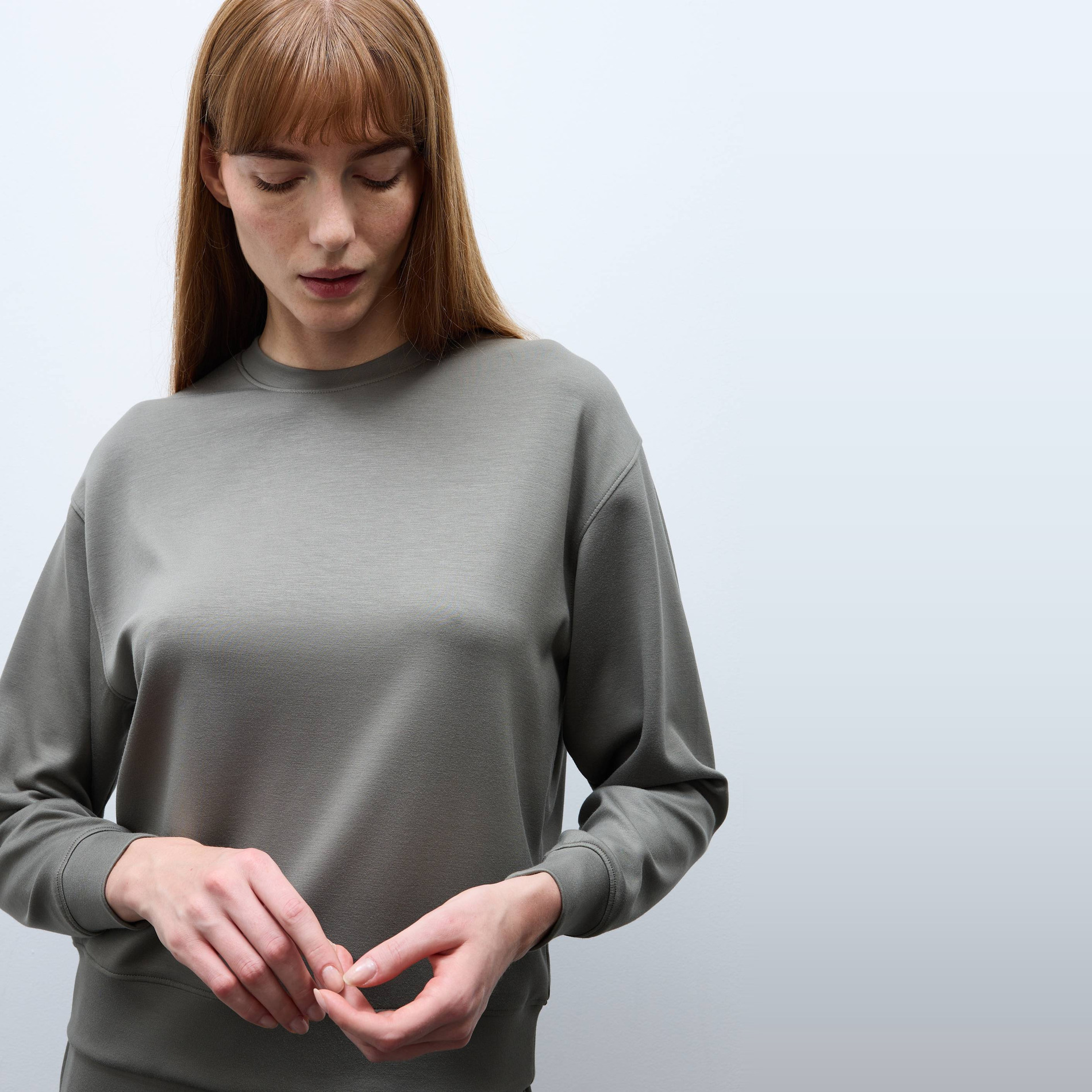 Sweat fluide en viscose et polyamide, MONOPRIX