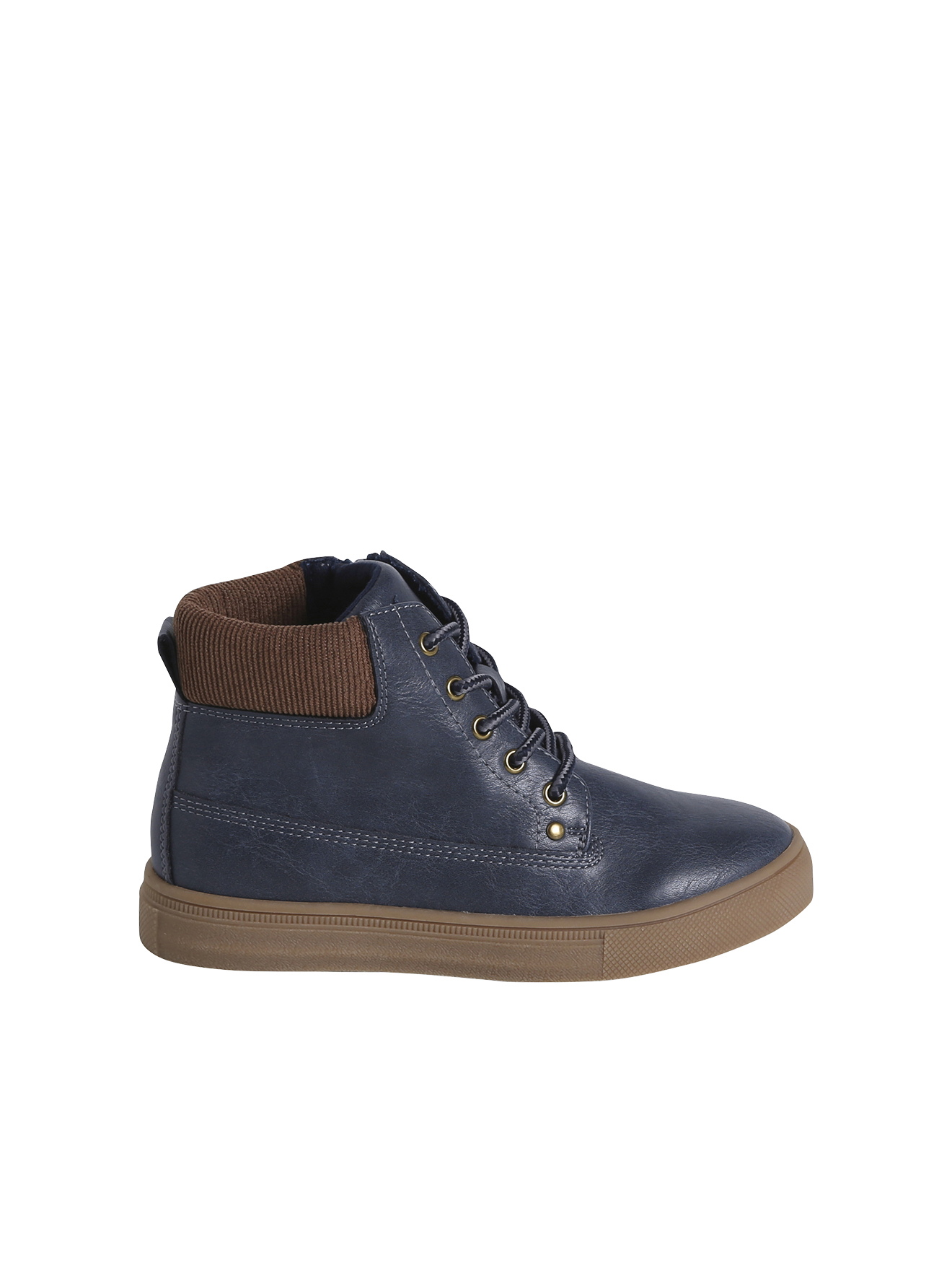 Boots synthétique zippées, VERTBAUDET