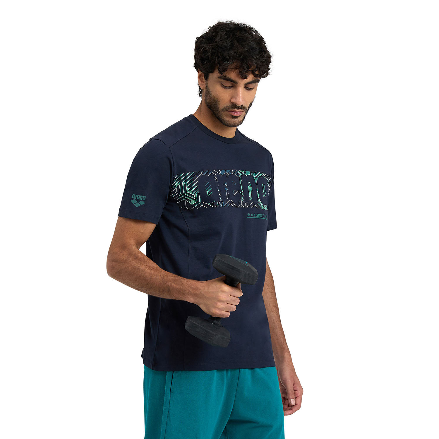 T-shirt unisexe en coton Logo, ARENA