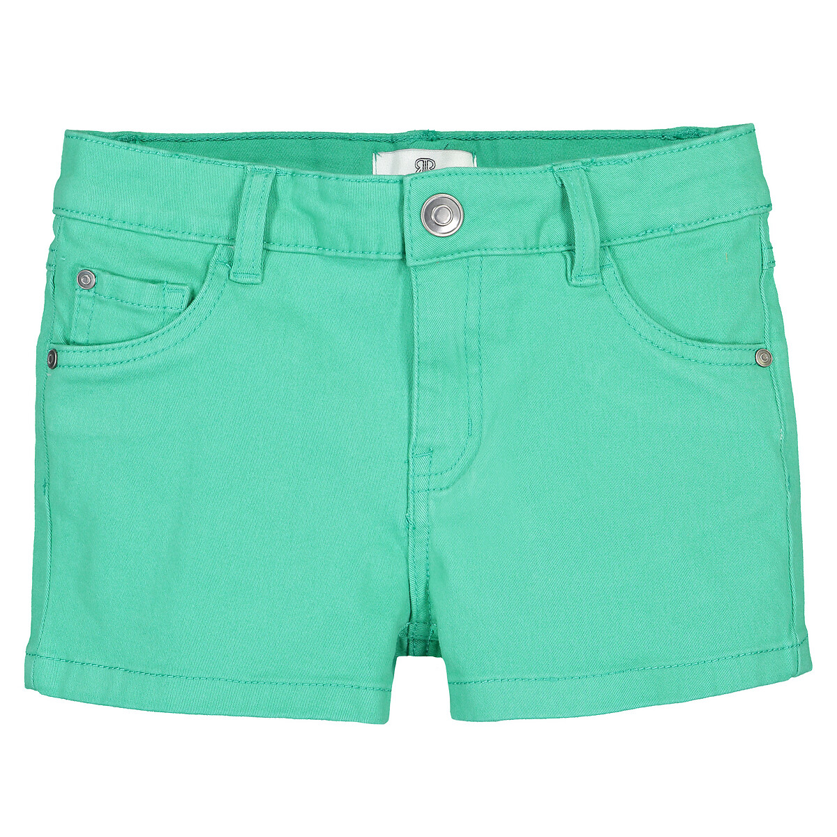 lime green denim shorts