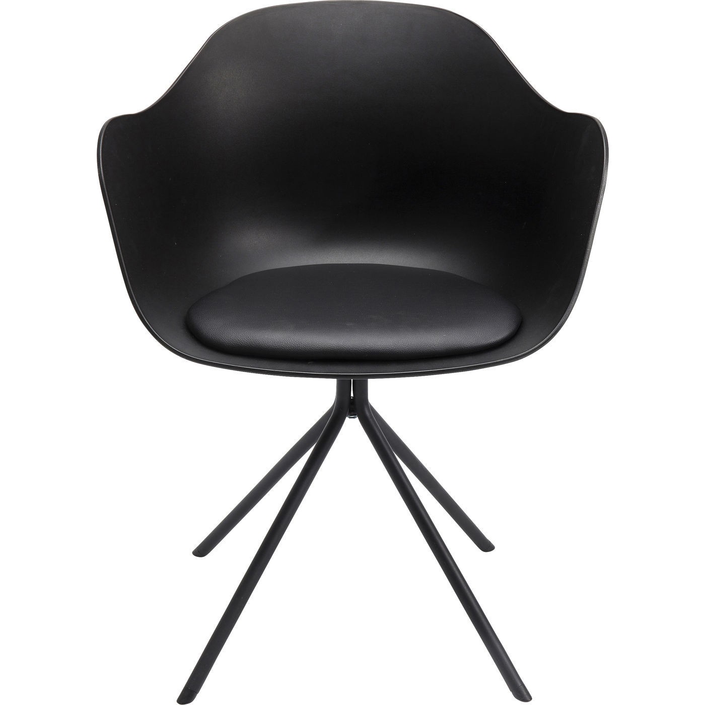 Chaise avec accoudoirs pivotante, BEL AIR, KARE DESIGN