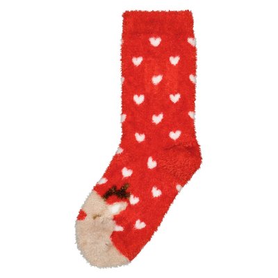 Reindeer Print Cosy Socks in Wool Mix LA REDOUTE COLLECTIONS