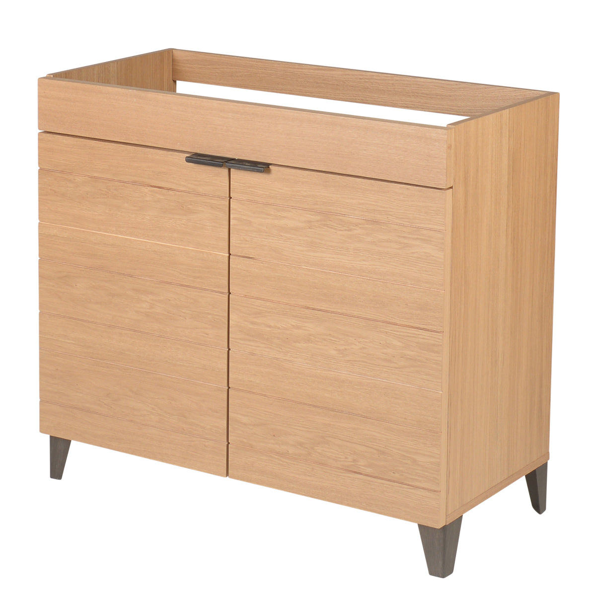 Meuble sous vasque 90 cm 2 portes, ZAGO