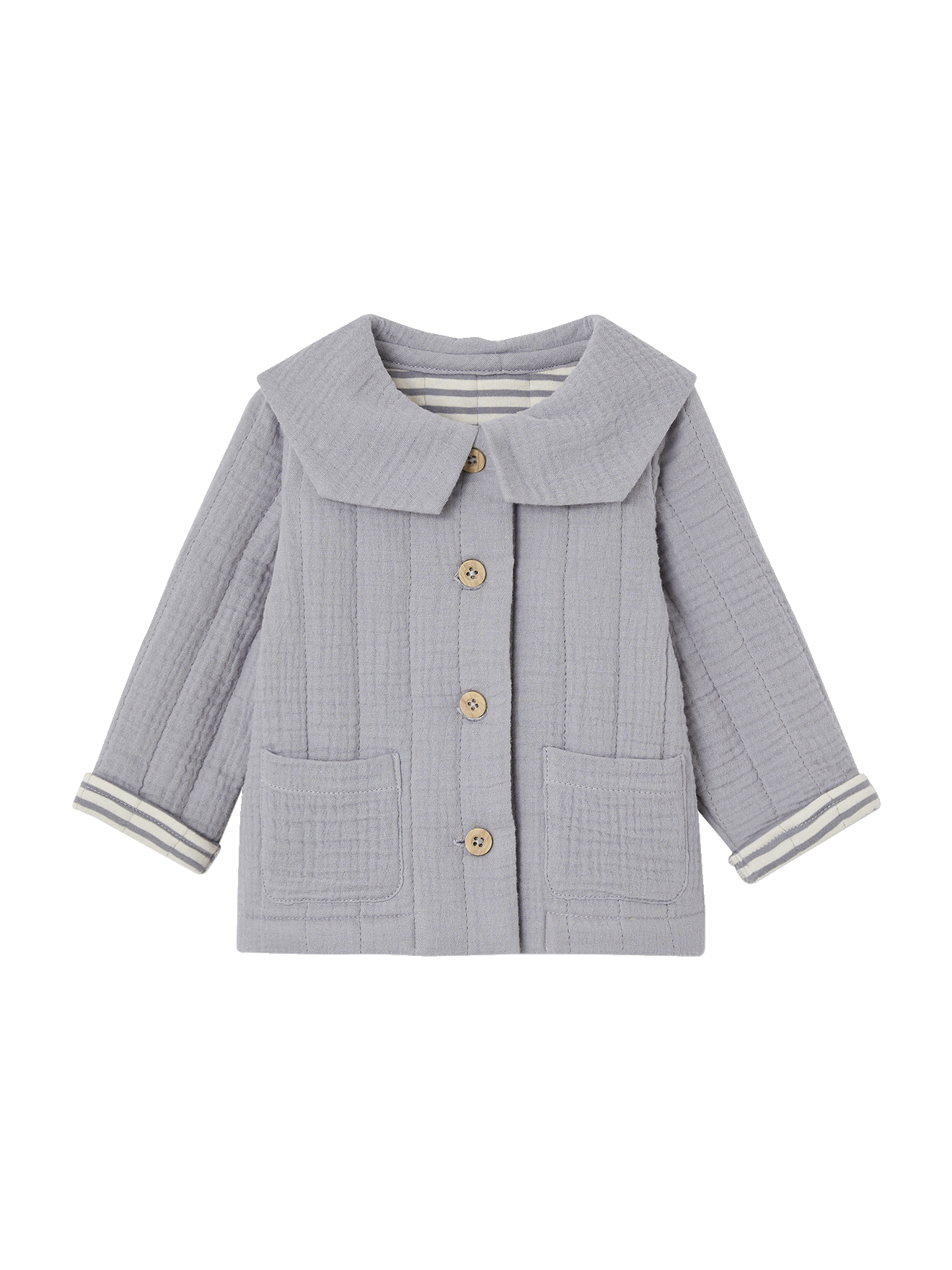 Veste en gaze de coton Bébé, VERTBAUDET