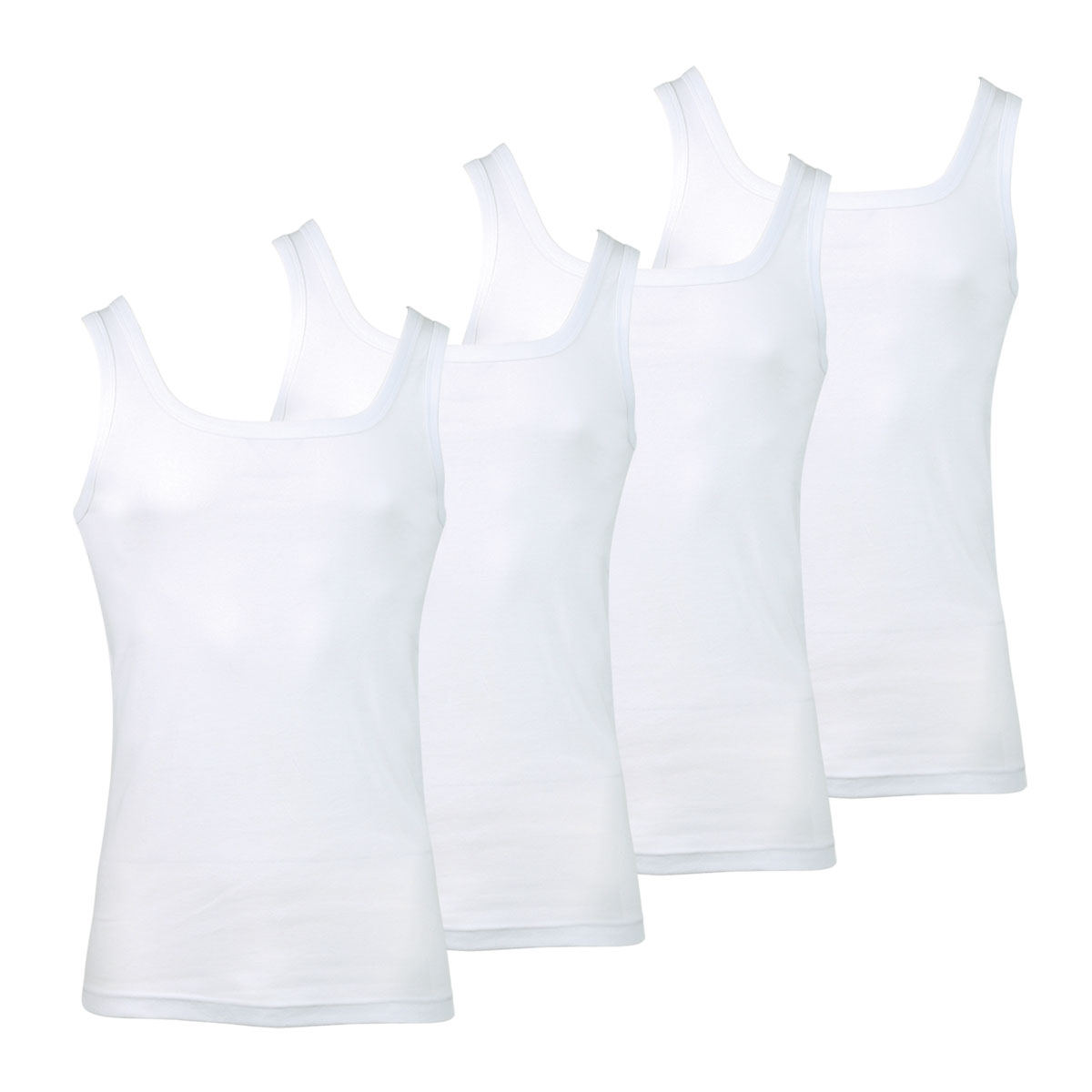 Débardeurs, lot de 4, ecopack, ATHENA