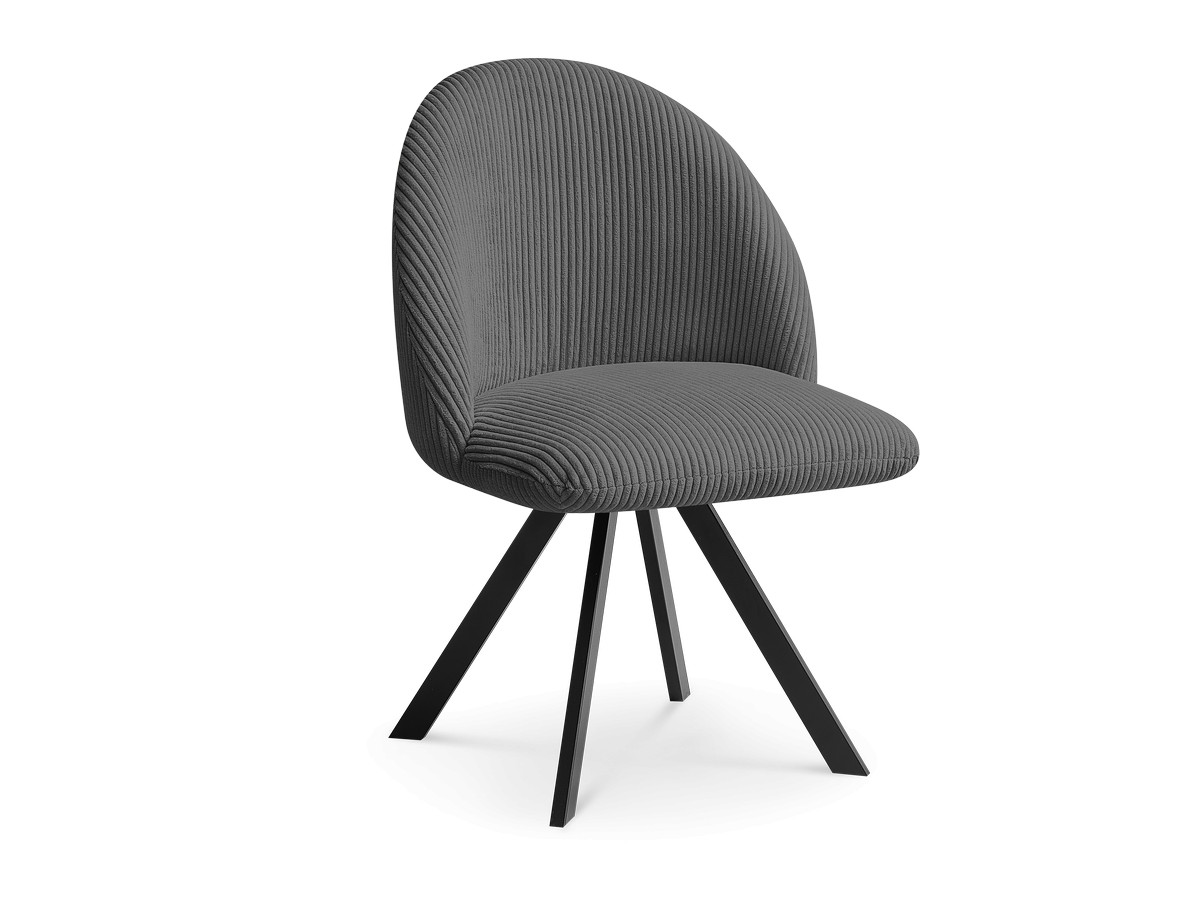 Chaise velours côtelé, LALIE, BOBOCHIC