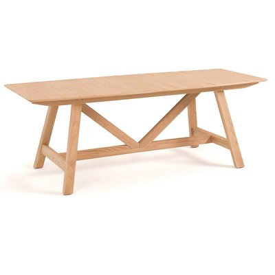 Table chêne à allonges, Buondi design E. Gallina AM.PM