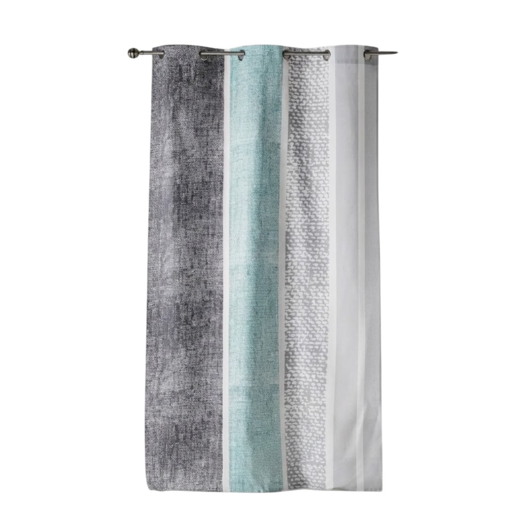 Rideau a oeillets 140 x 240 cm Textilio Menthe, EDEN