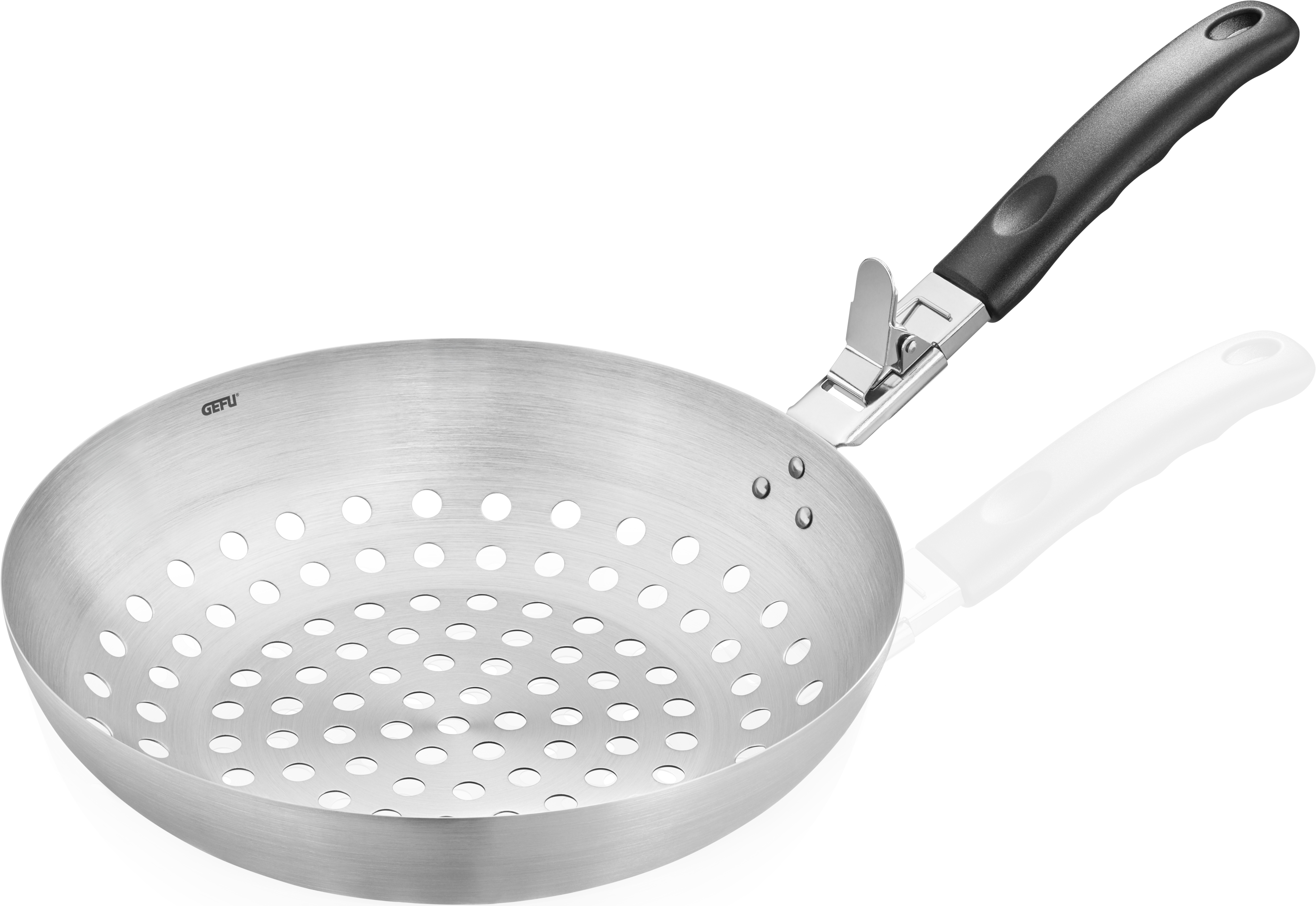 Wok de légumes avec poignée détachable pour barbecue BBQ, GEFU