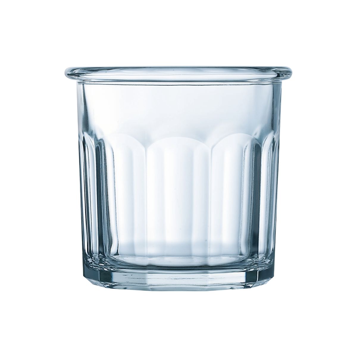 Lot De 6 Verres Bas En Verre Quid Waves – 26 Cl Chacun – Transparents, Passe Au Lave-vaisselle Et Au Frigo – Écologique