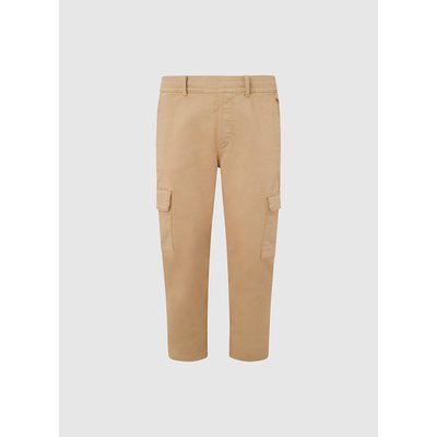 Slim Fit Cargo Trousers in Cotton Mix PEPE JEANS