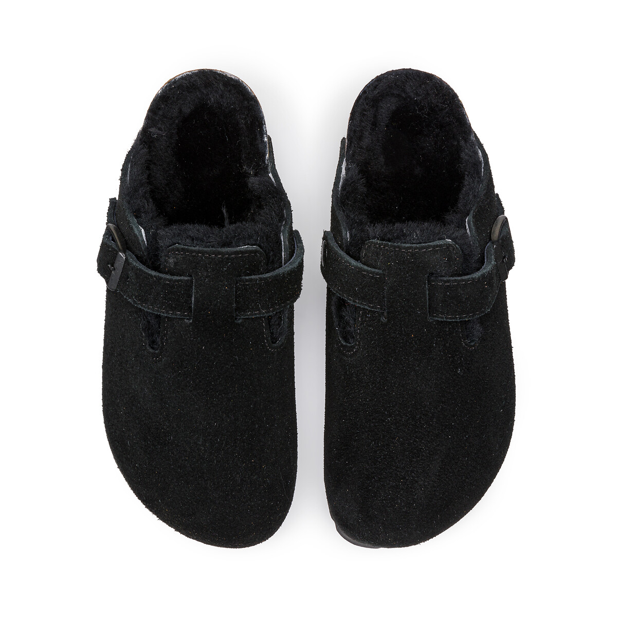 Birkenstock Zuecos forrados de ante Boston Sherling — photo 3