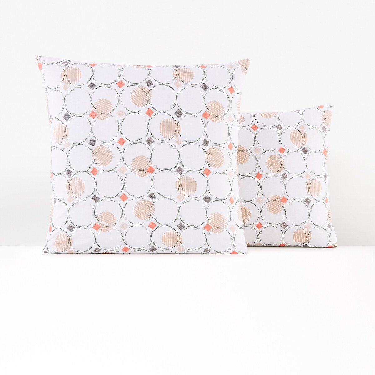 Marlo Graphic Pastel Cotton Pillowcase