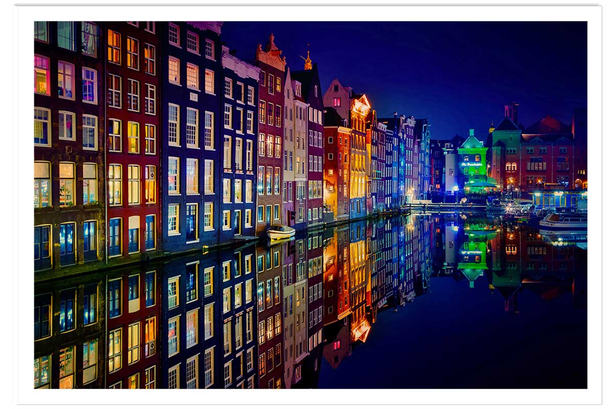 Affiche Fenêtre d'Amsterdam, HEXOA